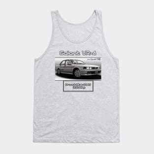 Mitsubishi Galant VR-4 White Tank Top